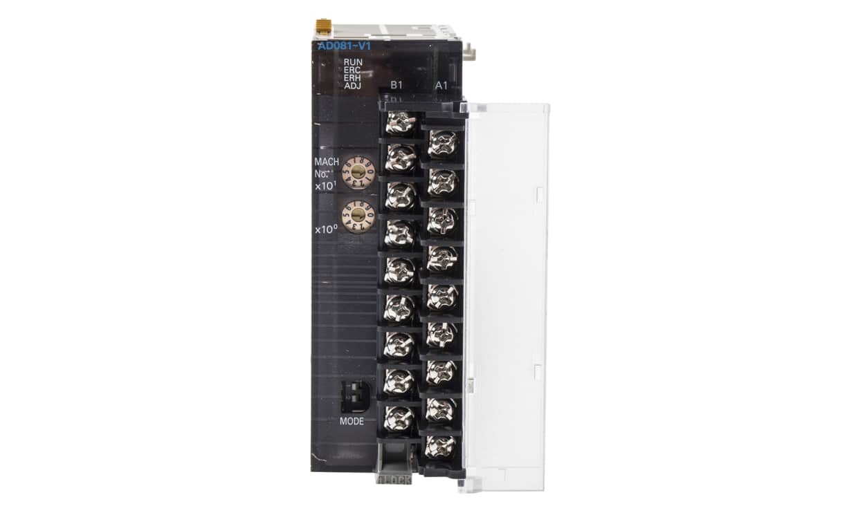 Omron CJ1W-AD081-V1, SYSMAC CJ Series, SYSMAC CP1H, SYSMAC CP1L Series PLC I/O Module for Use with SYSMAC CJ Series, SYSMAC CP1H - generaltechuae
