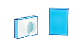 Omron A165L-JA, Blue Rectangular Push Button Lens for Use with A16 Series LED/Incandescent Lamp Push Button Switch