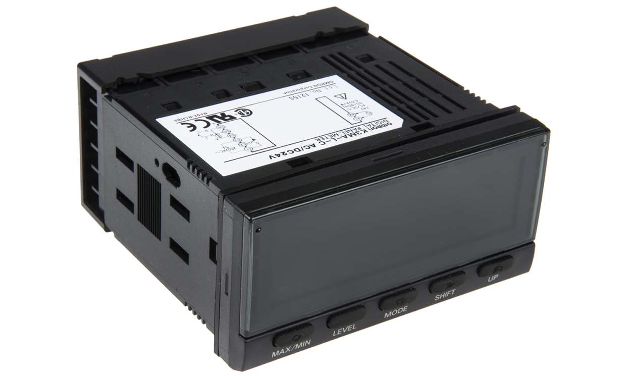 Omron K3MA-L-C 24VAC/DC, LCD Digital Panel Multi-Function Meter for Temperature, 48mm x 96mm - generaltechuae