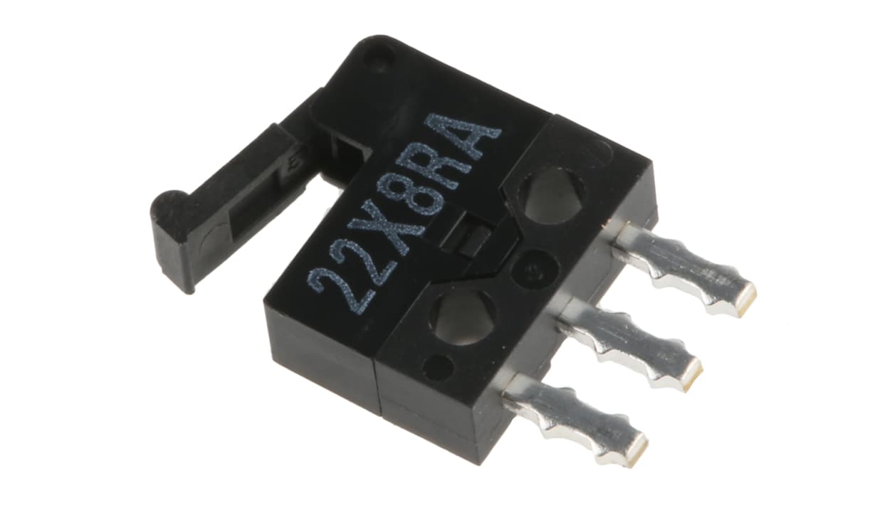 Omron D2MQ-4L-1, Lever Micro Switch, Through Hole Terminal, 500 mA @ 30 V dc, SPDT, IP40