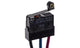 Omron D2SW-3L2M, Roller Lever Micro Switch, Pre-wired Terminal, 3 A @ 30 V dc, SPDT, IP67
