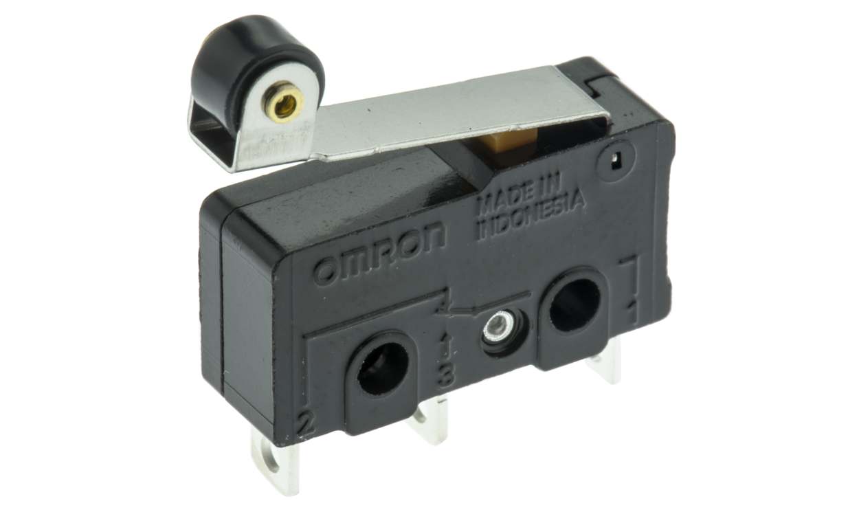 Omron SS-10GL2, Roller Lever Micro Switch, Solder Terminal, 10.1 A @ 250 V ac, SPDT, IP40