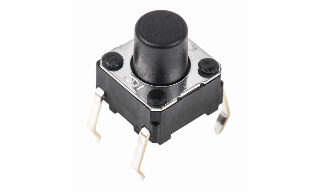 Omron B3F-1060, Plunger Tactile Switch, SPST 50 mA @ 24 V dc 3.6mm Through Hole