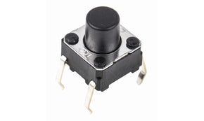 Omron B3F-1060, Plunger Tactile Switch, SPST 50 mA @ 24 V dc 3.6mm Through Hole