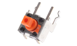 Omron B3F-3155, Orange Plunger Tactile Switch, SPST 50 mA @ 24 V dc Through Hole - generaltechuae