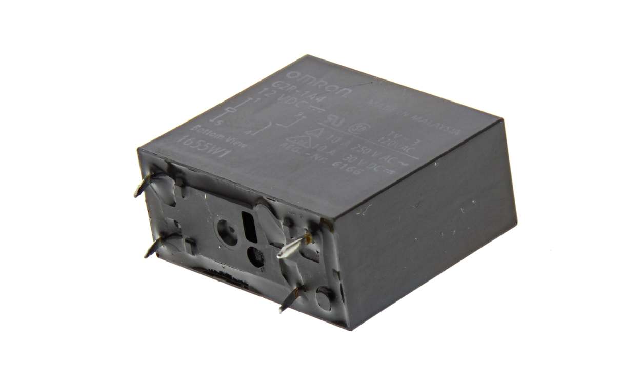 Omron G2R-1A4 DC12, PCB Mount Power Relay, 12V dc Coil, 8A Switching Current, SPST