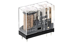 Omron G2R-2A DC12, PCB Mount Power Relay, 12V dc Coil, 5A Switching Current, DPST