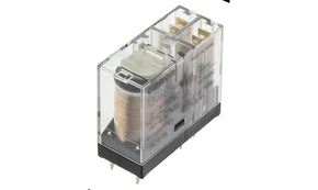 Omron G2RK-2 DC12, PCB Mount Latching Power Relay, 12V dc Coil, 5A Switching Current, DPDT