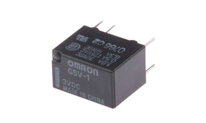 Omron G5V-1 3DC, PCB Mount Signal Relay, 3V dc Coil, 1A Switching Current, DPDT