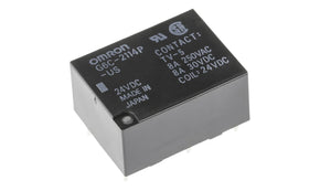 Omron G6C-2114P-US 24DC, PCB Mount Power Relay, 24V dc Coil, 8A Switching Current, DPST