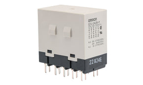 Omron G7J-2A2B-P 100/120VAC, PCB Mount Power Relay, 100V ac Coil, 25A Switching Current, DPDT
