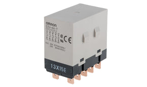 Omron G7J-4A-T DC12, Panel Mount Power Relay, 12V dc Coil, 25A Switching Current, 4PST-NO