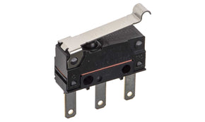 Omron D2SW-P01L3T, Simulated Roller Lever Micro Switch, Tab Terminal, 100 mA @ 30 V dc, SPDT, IP67
