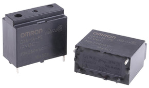 Omron G4A-1A-PE DC12, PCB Mount Power Relay, 12V dc Coil, 20A Switching Current, SPST
