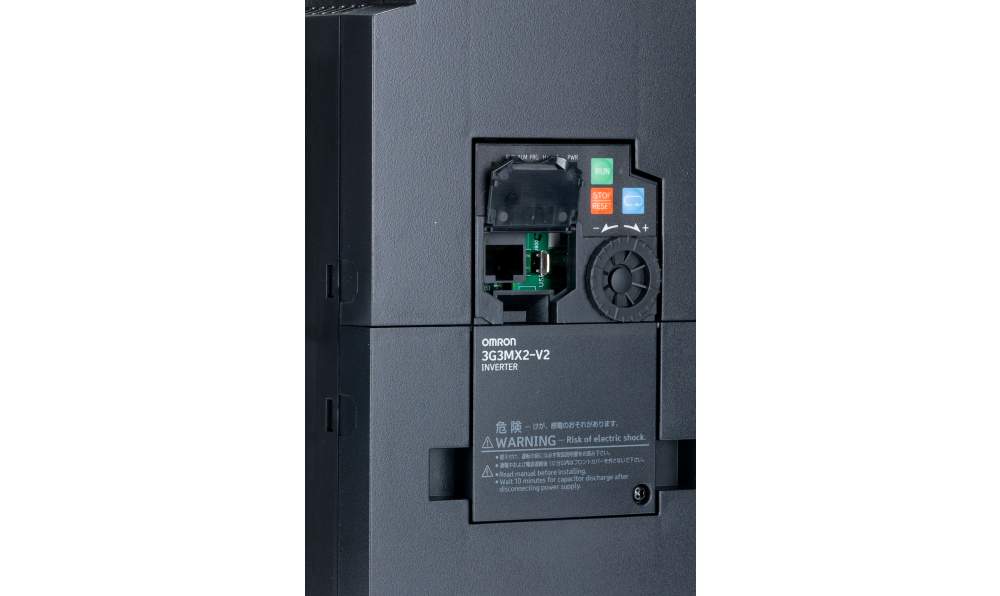 Omron 3G3MX2-A4055-EV2, Inverter Drive, 5.5 kW, 3 Phase, 400 V ac, 14.8 A, 3G3MX2 Series