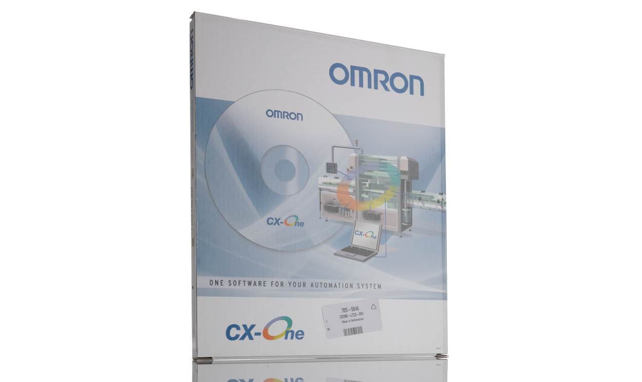 Omron CXONE-LTCD-EV4, CX-One Series PLC Programming Software for Use with CP1E Series, CP1L Series - generaltechuae