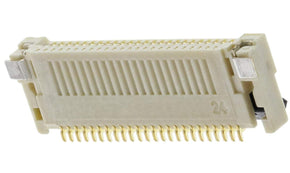 Omron XF2M-2415-1A, , XF2M 0.5mm Pitch 24 Way Right Angle Female FPC Connector, Top and Bottom Contact