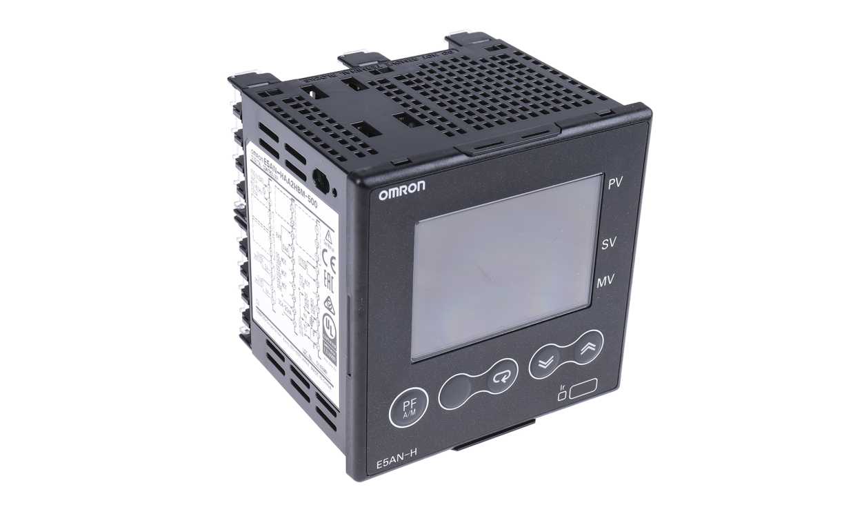 Omron E5AN-HAA2HBM-500 100-240 VAC, E5AN Panel Mount PID Temperature Controller, 96 x 96mm 2 Input, 2 Output Auxiliary Relay, 100 → 240 V ac Supply - generaltechuae