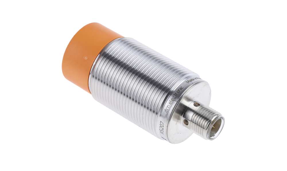 ifm IIS207, Inductive Threaded Barrel Proximity Sensor, M30, 22 mm Detection, PNP/NPN NO, 10 → 36 V dc