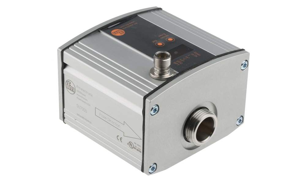 ifm SU7000, SU Series Ultrasonic Flow Meter for Liquid, 0 L/min Min, 50 L/min Max