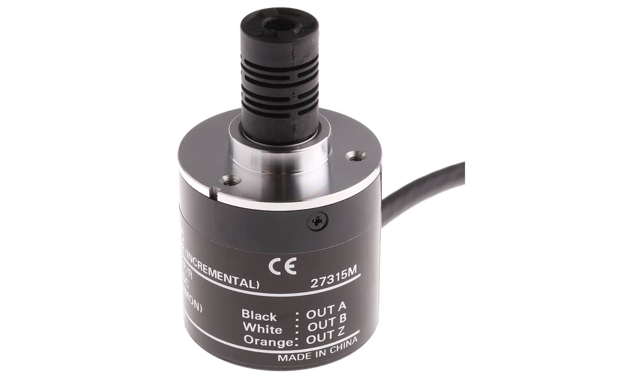 Omron E6B2-CWZ6C 360P/R 2M, E6B2 Series Incremental Incremental Encoder, 360 ppr, NPN Open Collector Signal, Solid Type, 6mm Shaft - generaltechuae