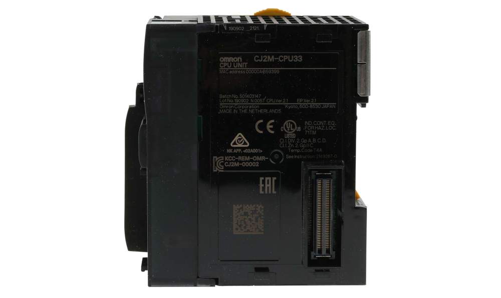 Omron CJ2M-CPU33, CJ2M Series PLC CPU for Use with CJ2M Series, Pulse Output