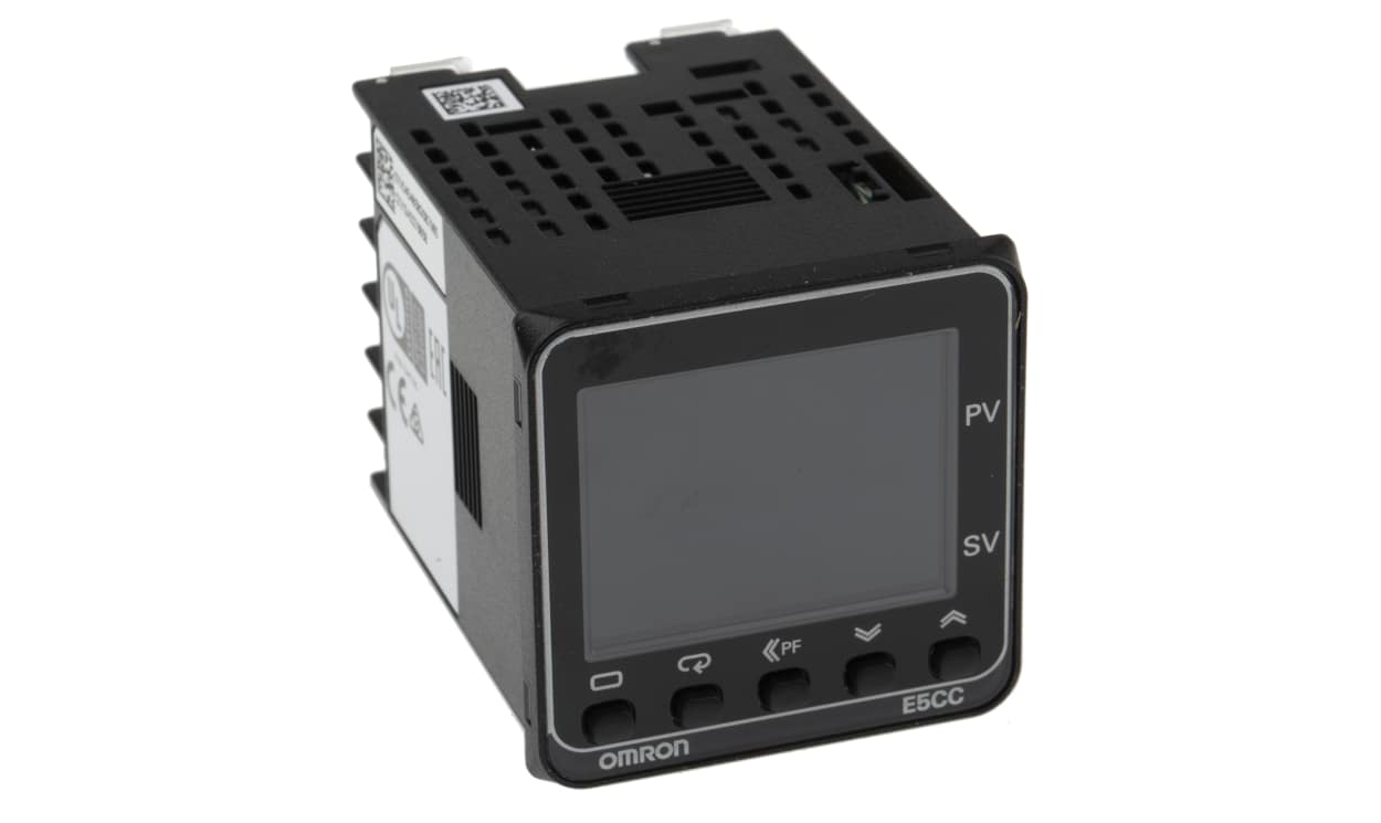Omron E5CC-QX3A5M-000, E5CC Panel Mount PID Temperature Controller, 48 x 48mm, 1 Output SSR, Solid State Relay, Logic, 100 → 240 V ac - generaltechuae