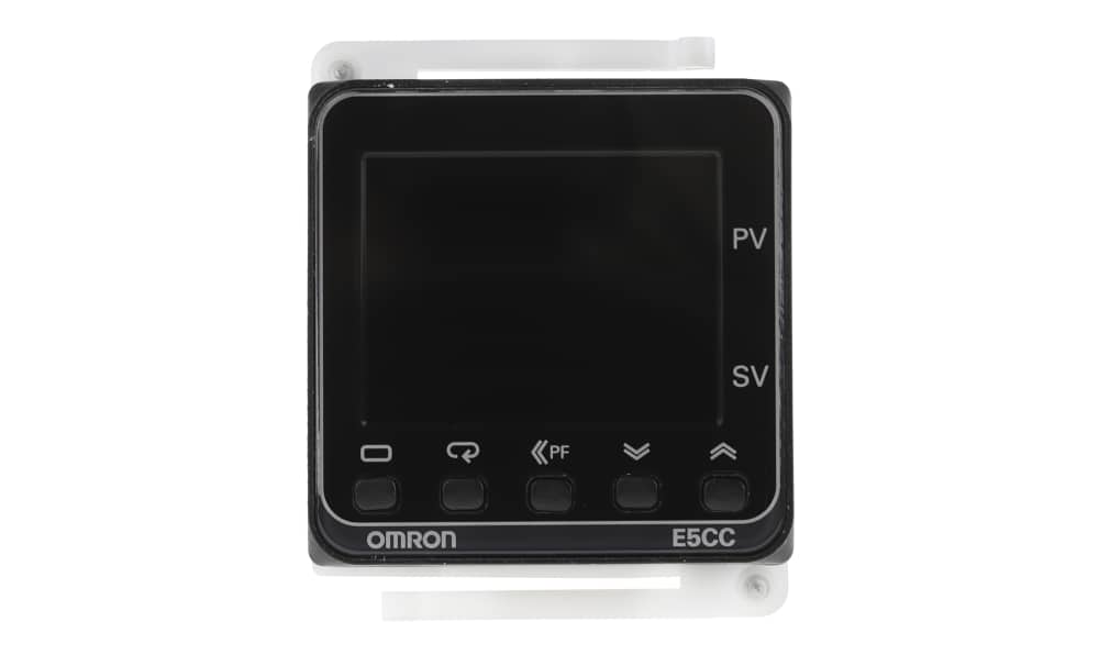 Omron E5CC-QX3D5M-000, E5CC Panel Mount PID Temperature Controller, 96 x 96mm, 1 Output SSR, Solid State Relay, Logic, 20.4 →