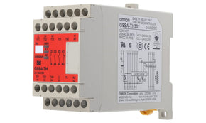 Omron G9SA-TH301 AC/DC24, G9SA 1 Auxiliary Contacts Safety Relay 24V ac/dc, Dual-Channel 3 Safety Contacts - generaltechuae