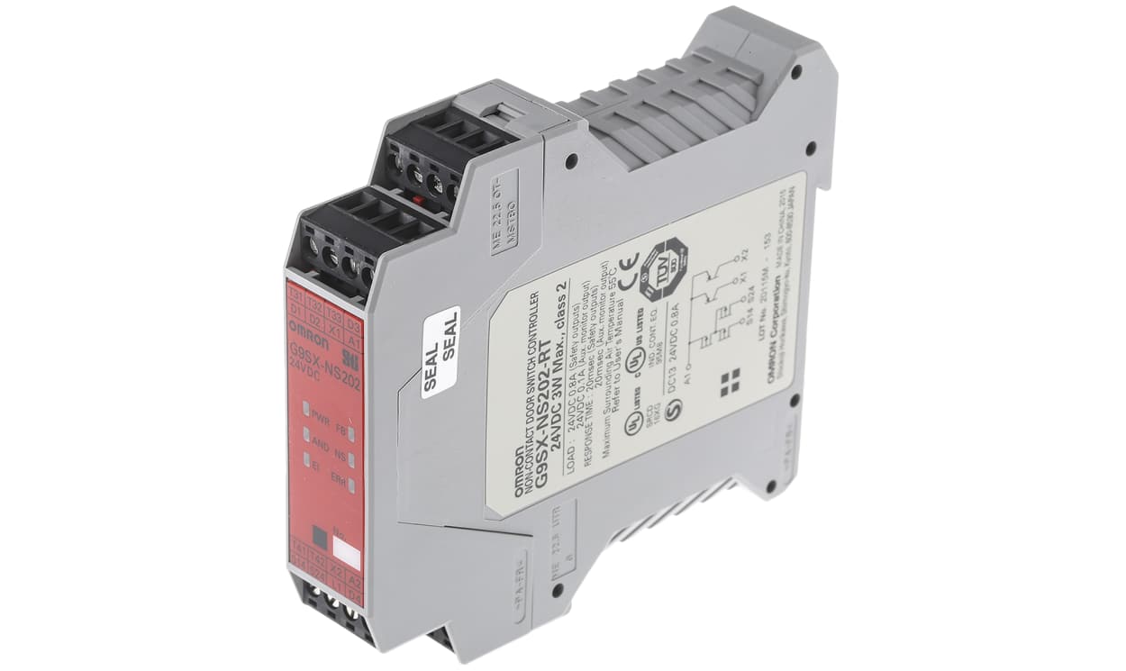 Omron G9SX-NS202-RT DC24, G9SX-NS Safety Relay 24V dc - generaltechuae