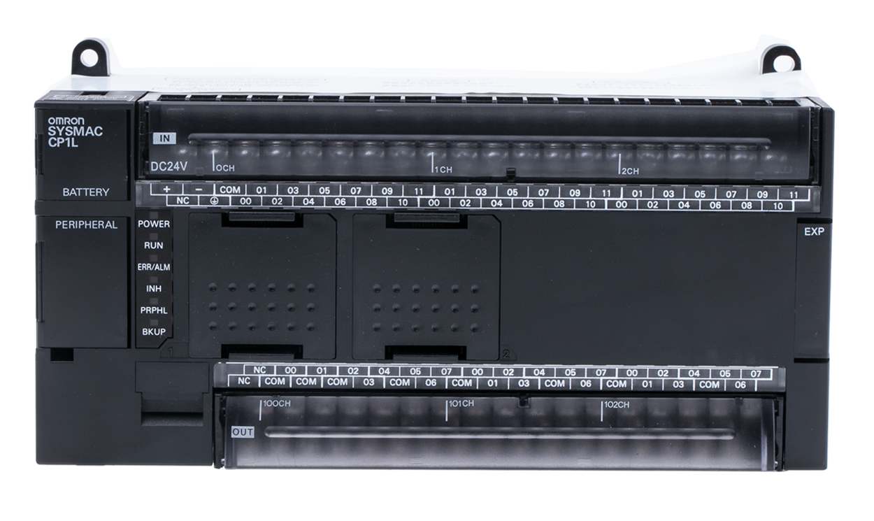 Omron CP1L-M60DT-D, CP1L Series PLC CPU for Use with SYSMAC CP1L Series, Transistor Output, 36-Input, DC Input - generaltechuae