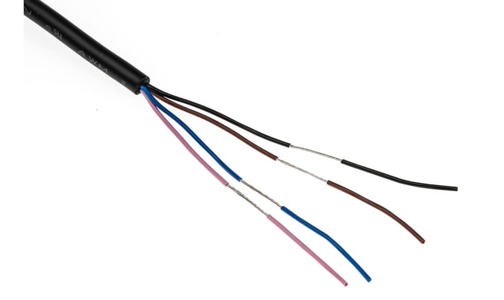 Omron E3FB-DP12 2M, Diffuse Photoelectric Sensor, Barrel Sensor, 300 mm Detection Range