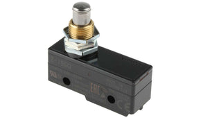 Omron Z-15GQ, Z Series Plunger Limit Switch, NO/NC, IP00, SPDT, Thermosetting Resin Housing, 500V ac Max, 15A Max