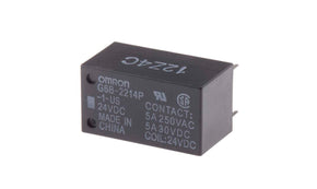 Omron G6B-2214P-1-US DC24, PCB Mount Power Relay, 24V dc Coil, 5A Switching Current, DPST