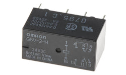 Omron G5V-2-H DC24, PCB Mount Signal Relay, 24V dc Coil, 1A Switching Current, DPDT - generaltechuae