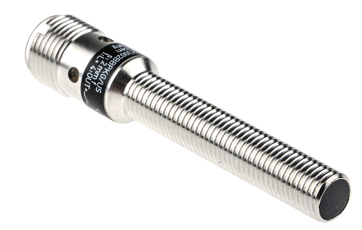 ifm IE5312, Inductive Threaded Barrel Proximity Sensor, M8, 2 mm Detection, PNP NO, 10 → 36 V dc