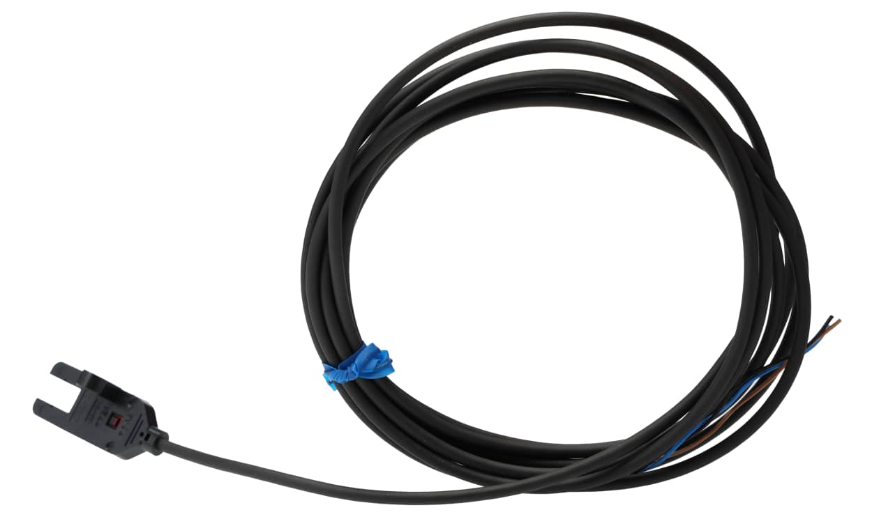 Omron EE-SX772A 2M, Through Beam Photoelectric Sensor, Fork Sensor, 5 mm Detection Range