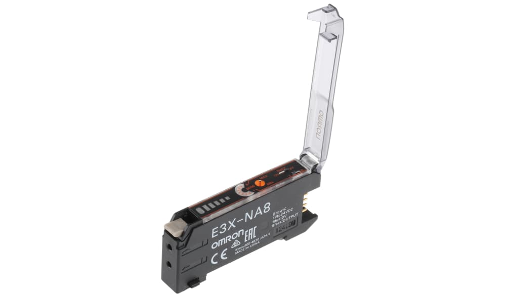 Omron E3X-NA8, Fibre Amplifier, PNP Output, 840 mW, IP50, 12 → 24 V dc