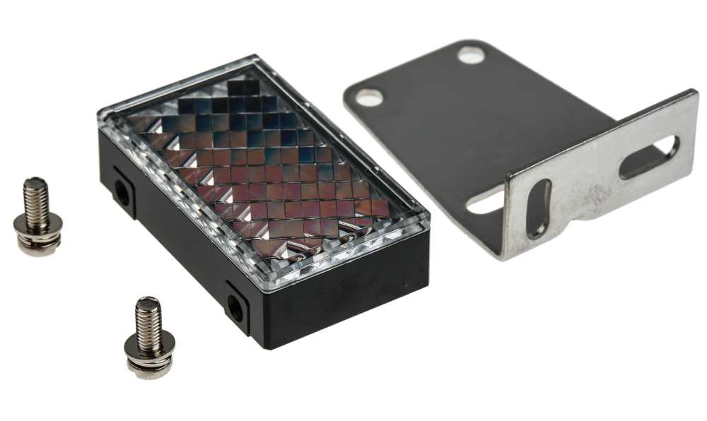 Omron E39-R3, Sensor Reflector for Use with Retro Reflective Photoelectric Sensors with M.S.R, Retro Reflective Photoelectric