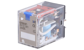 Omron MY2IN1 24VDC (S), Plug In Latching Power Relay, 24V dc Coil, DPDT