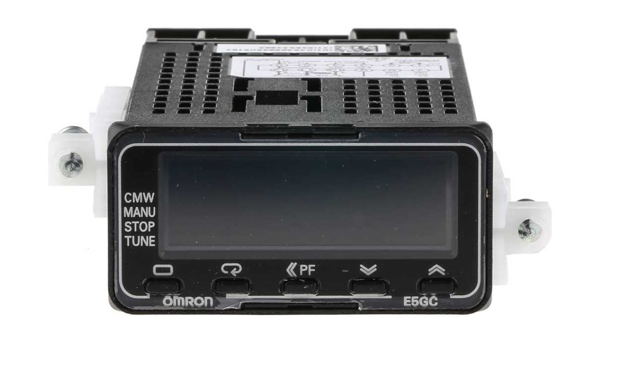 Omron E5GC-QX2A6M-000, E5GC Panel Mount PID Temperature Controller, 48 x 48mm, 1 Output SSR, Solid State Relay, Logic, 100 → 240 V ac - generaltechuae