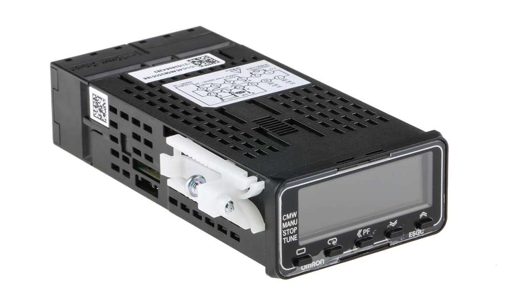 Omron E5GC-QX2ACM-000, E5GC Panel Mount PID Temperature Controller, 48 x 48mm, 1 Output SSR, Solid State Relay, Logic, 100 → 240 V ac