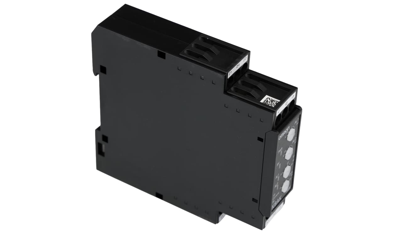 Omron K8AK-AW1 24VAC/DC, Current Monitoring Relay, 1 Phase, SPDT, DIN Rail - generaltechuae