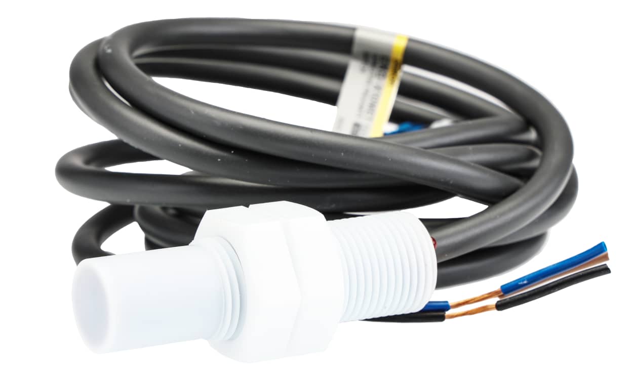 Omron E2KQ-X10ME1 2M, Capacitive Threaded Barrel Proximity Sensor, M18, 10 mm Detection, NPN NO, 10 → 30 V dc - generaltechuae