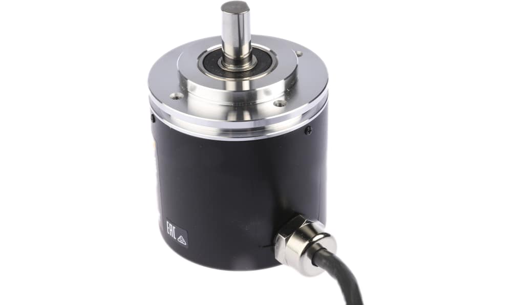 Omron E6F-AG5C-C 360 2M, E6F Series Absolute Absolute Encoder, 360 ppr, NPN Open Collector Signal, Solid Type, 10mm Shaft - generaltechuae