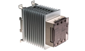 Omron G3PE-535B-3N 12-24VDC, G3PE Three Phase Series Solid State Relay, 35 A Load, DIN Rail Mount, 528 V ac Load, 30 V dc Control
