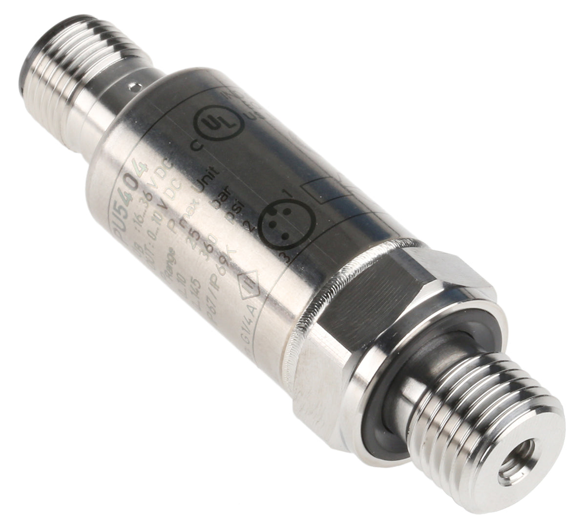 ifm PU5404, Pressure Sensor, 0bar Min, 10bar Max, Analogue Output, Relative Reading