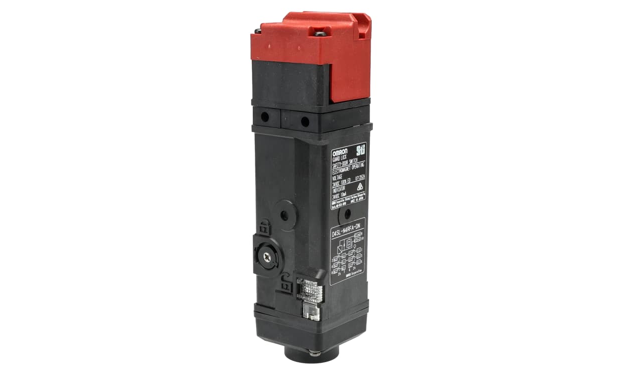 Omron D4SL-N4RFA-DN, D4SL-N Series Solenoid Interlock Switch, Power to Unlock, 24V dc