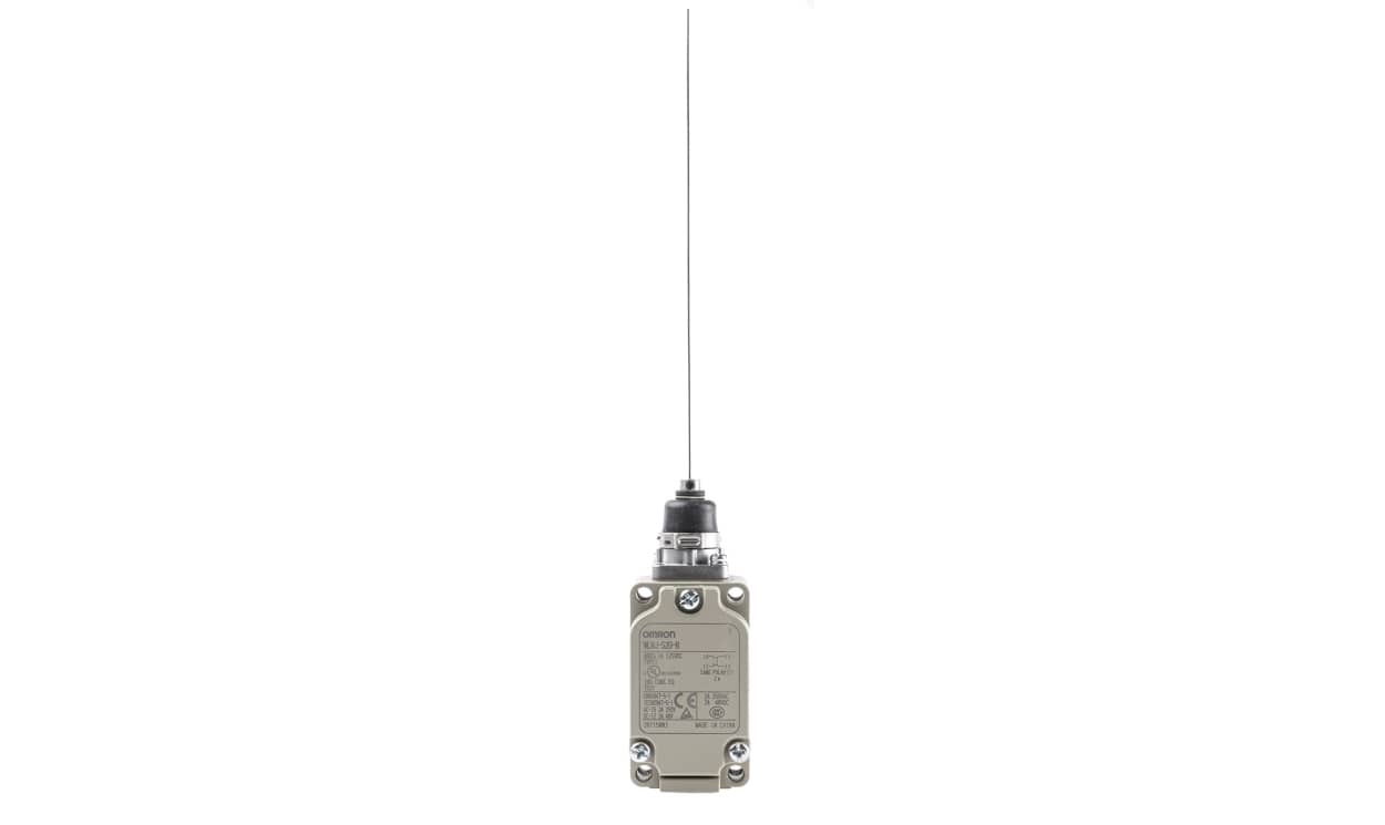 Omron WLNJ-S2G-N, WL Series Coil Spring Limit Switch, NO/NC, IP67, SPST, 500V ac Max, 10A Max