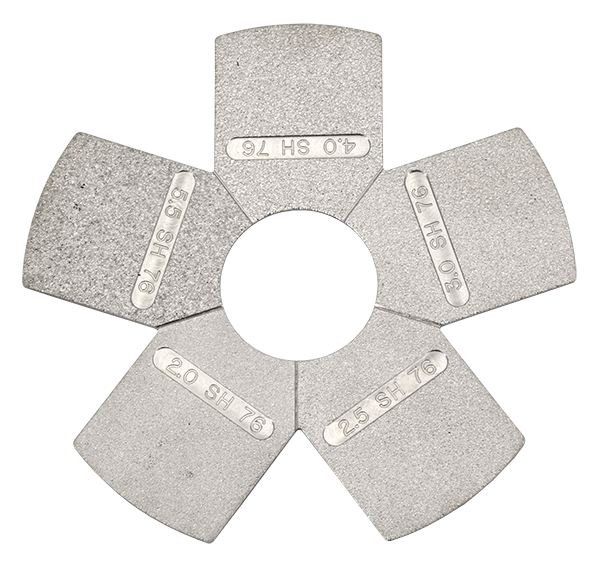 DeFelsko SRCMILSHOT | Keane-Tator Surface Roughness Comparator, Shot Blast | 2, 2.5, 3, 4, 5.5 mils - generaltechuae